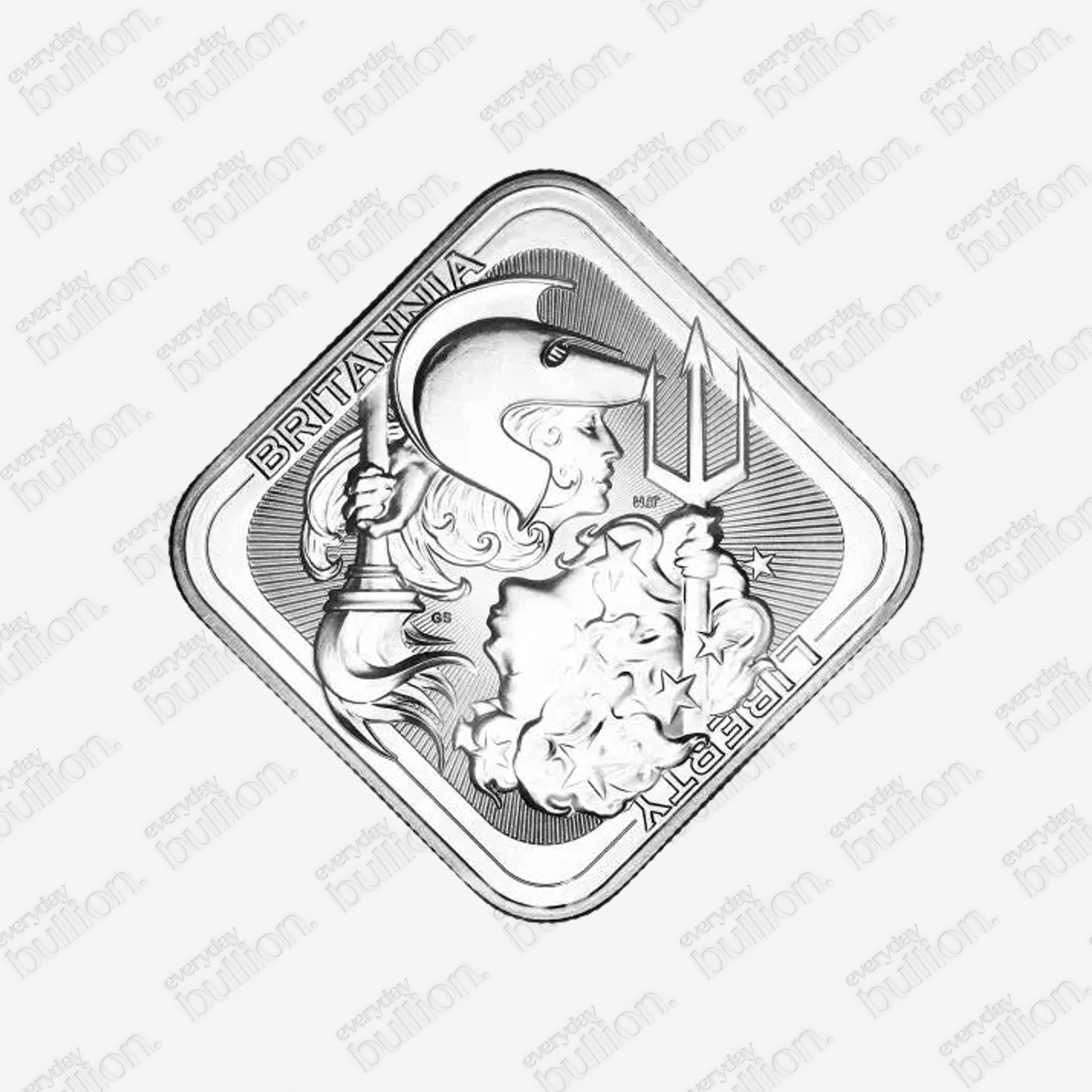 1oz Silver RCM Britannia/Liberty Bar
