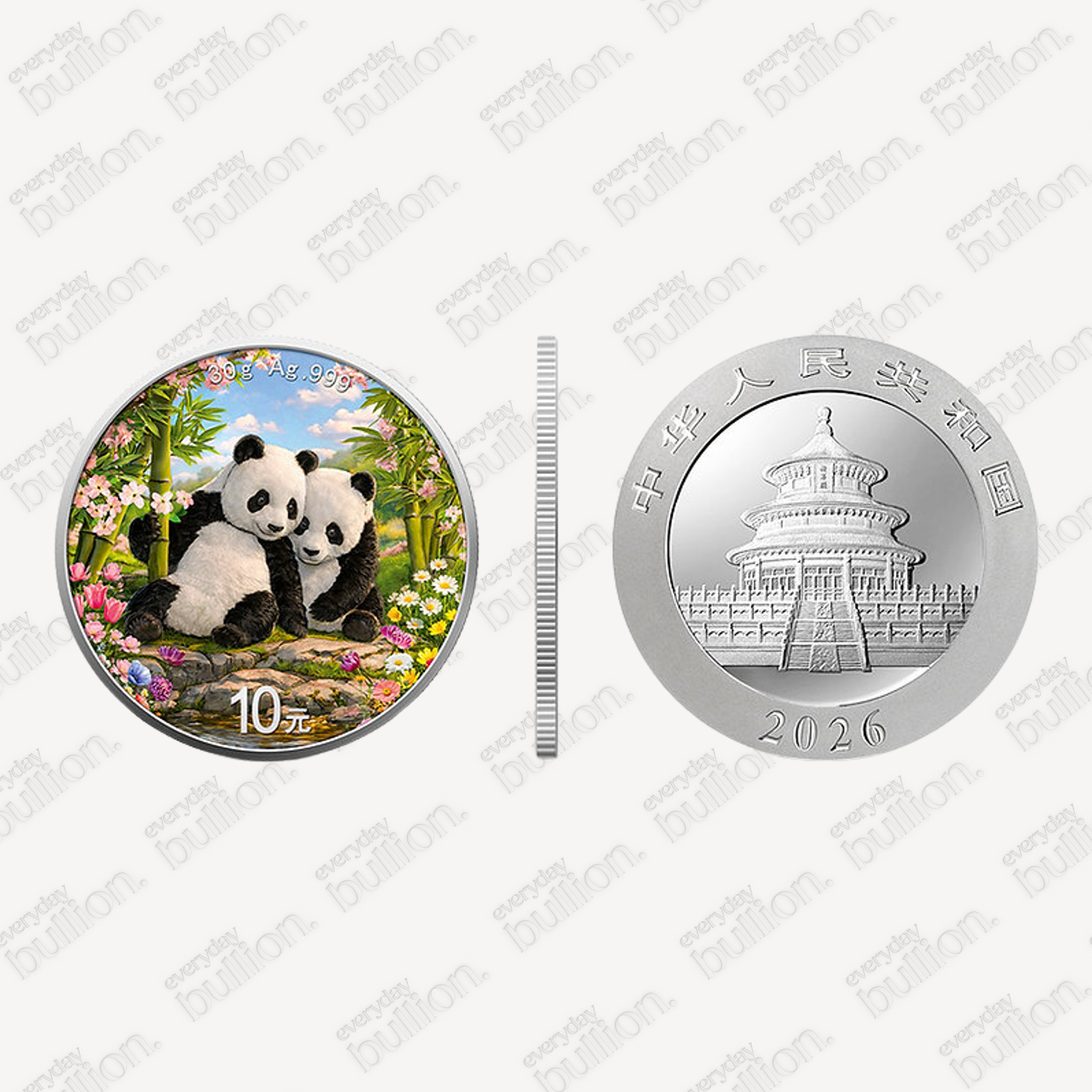 4 Seasons: Spring 30g .999 Silver Coin China Panda 2026 by Germania Mint