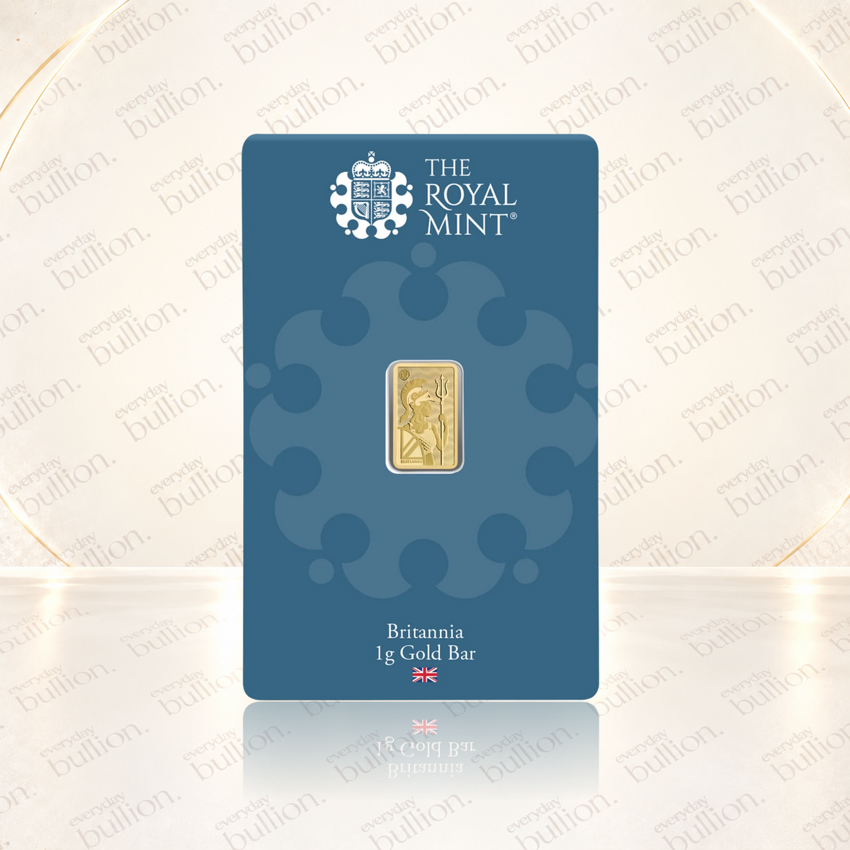 Britannia 1g .9999 Gold Minted Bar in Ultra Secure CertiCard - United Kingdom - The Royal Mint