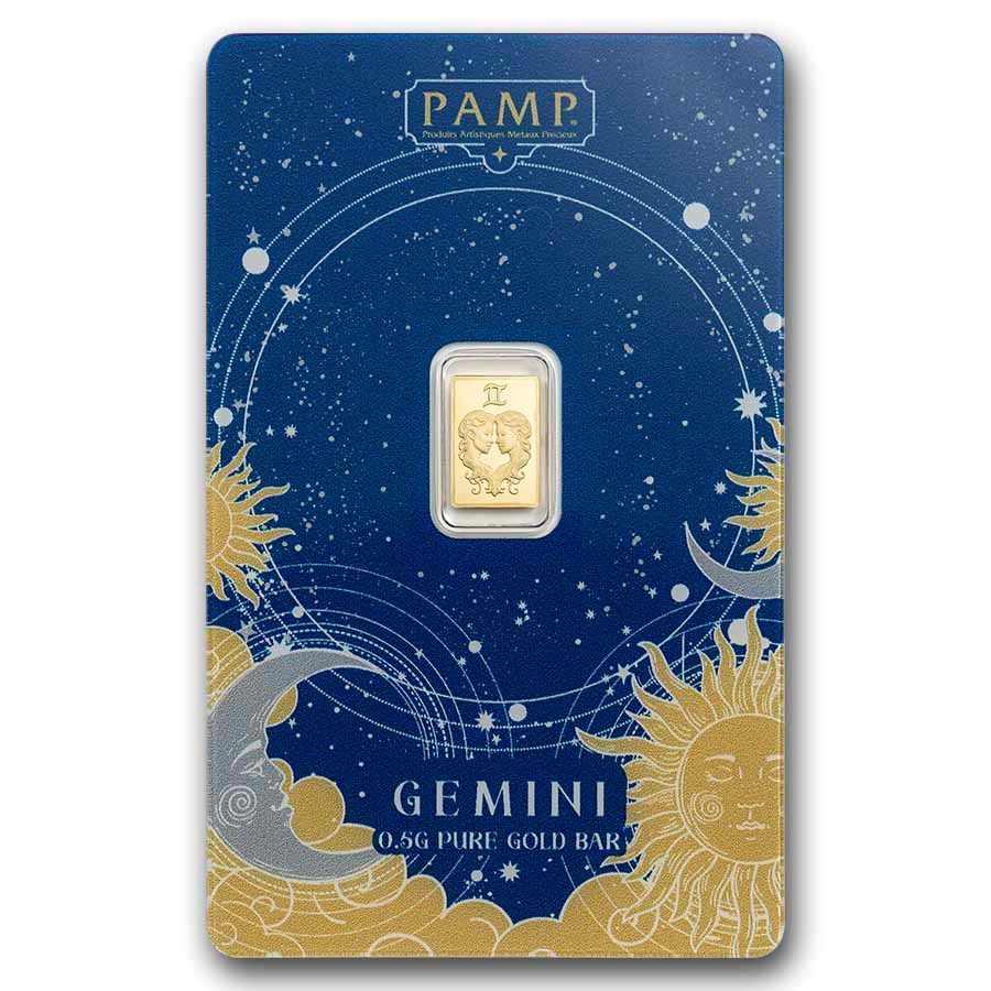 PAMP - Zodiacs 0.5g Gold FULL SET