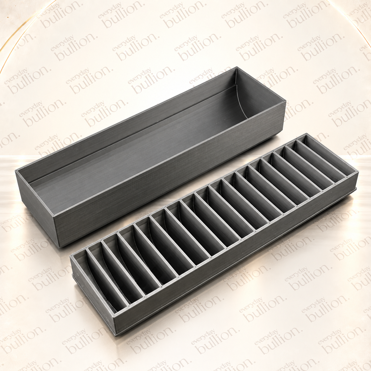 16-Slot Capsulated 1oz Bar Storage Container – Various Colours – Everyday Bullion