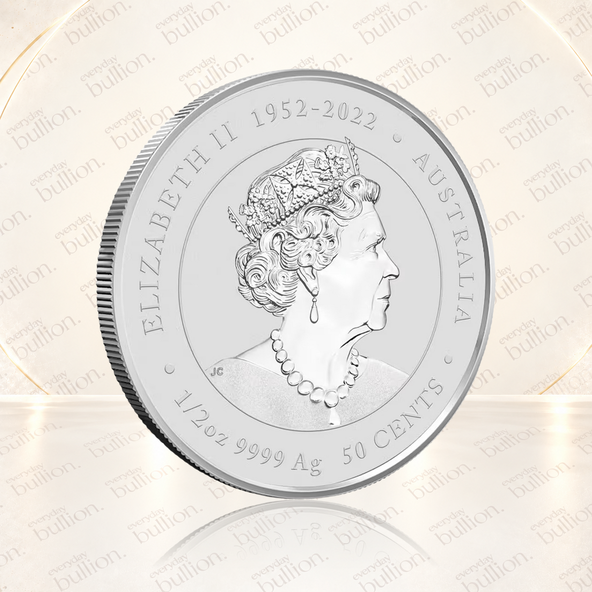 2024 Australian Lunar Series III Year of the Dragon Purple Dragon 1/2oz .9999 Silver Coloured BU Coin in Capsule – Australia – The Perth Mint