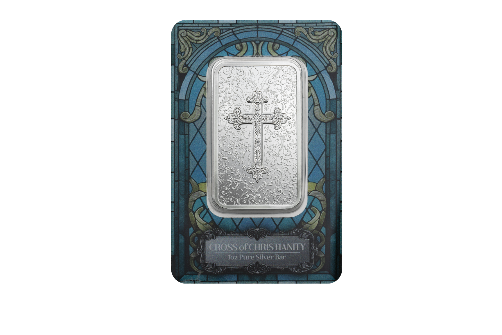 PAMP - Cross of Christianity - 1oz Silver Bar