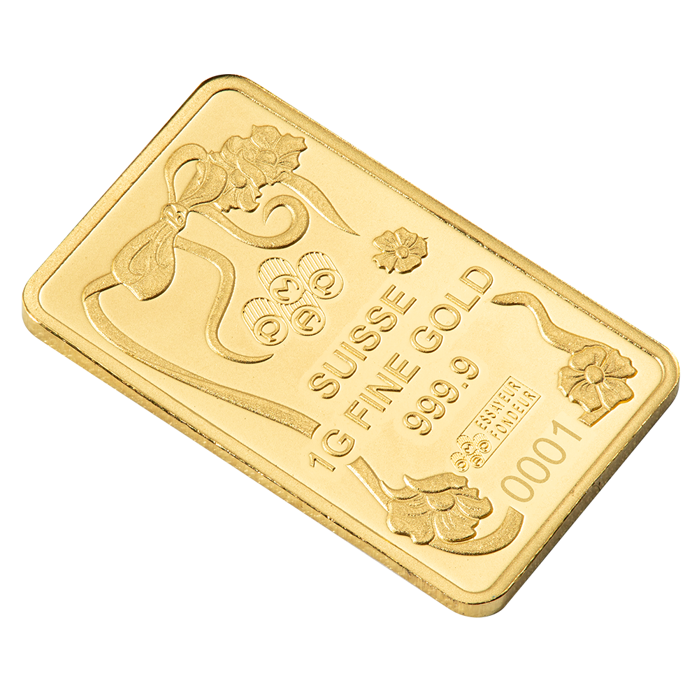 PAMP Suisse Barbie™ 1 Gram Gold Bar
