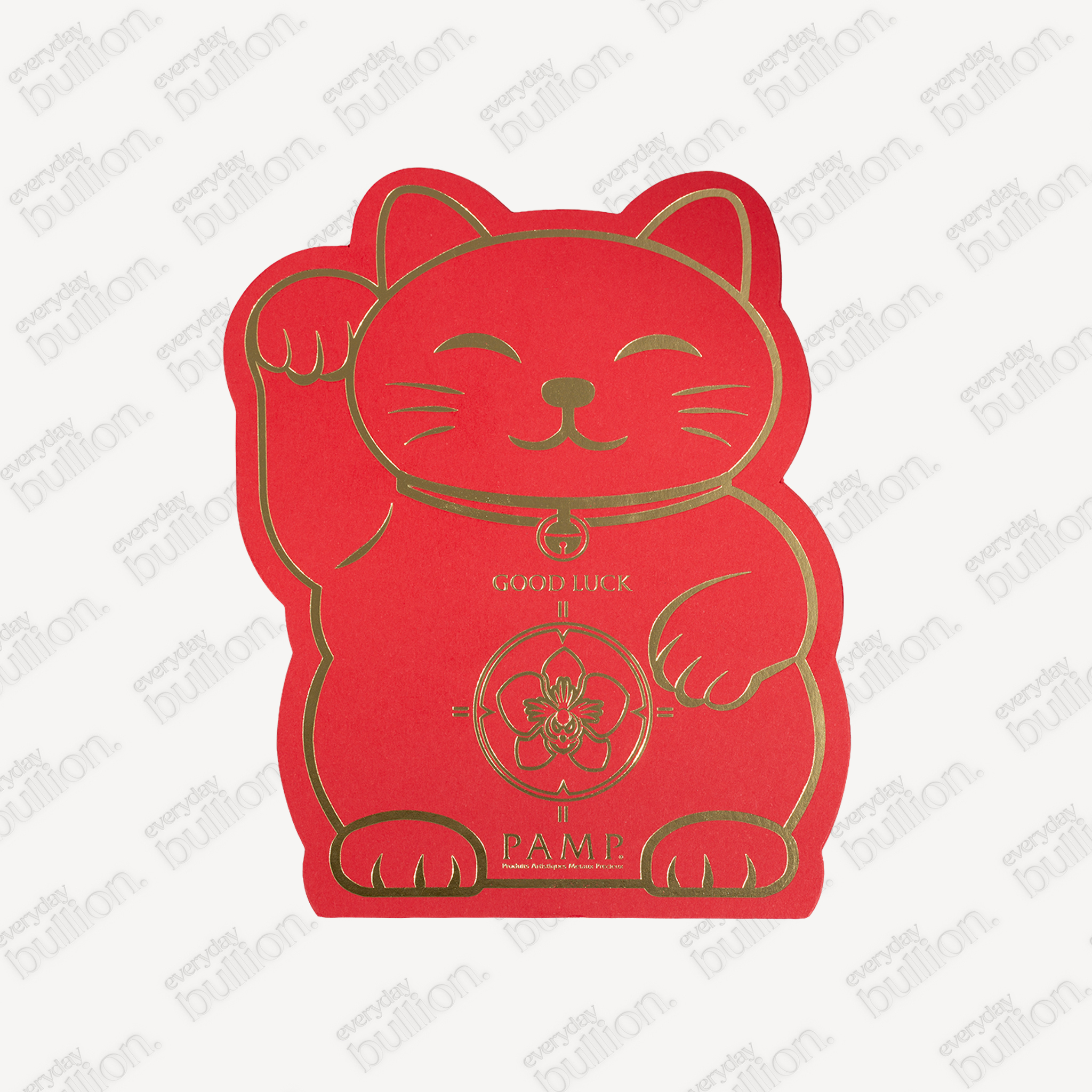 PAMP Lucky Cat 2.5g Gold Bar