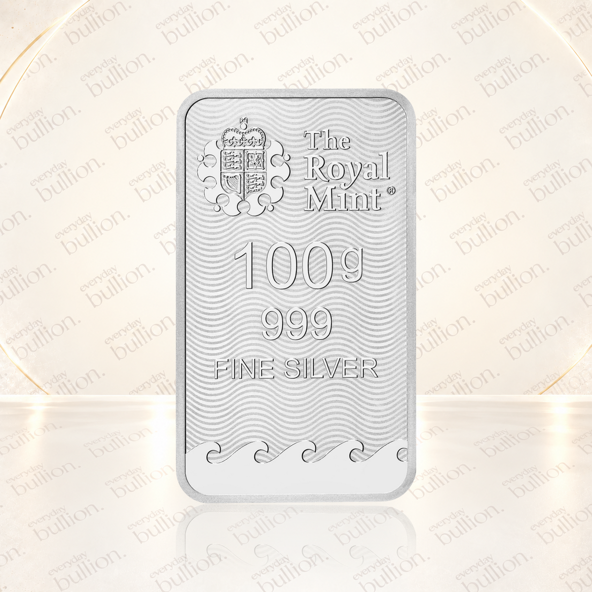 Britannia 100g .999 Fine Silver Minted Bar in Sealed Blister - United Kingdom - The Royal Mint