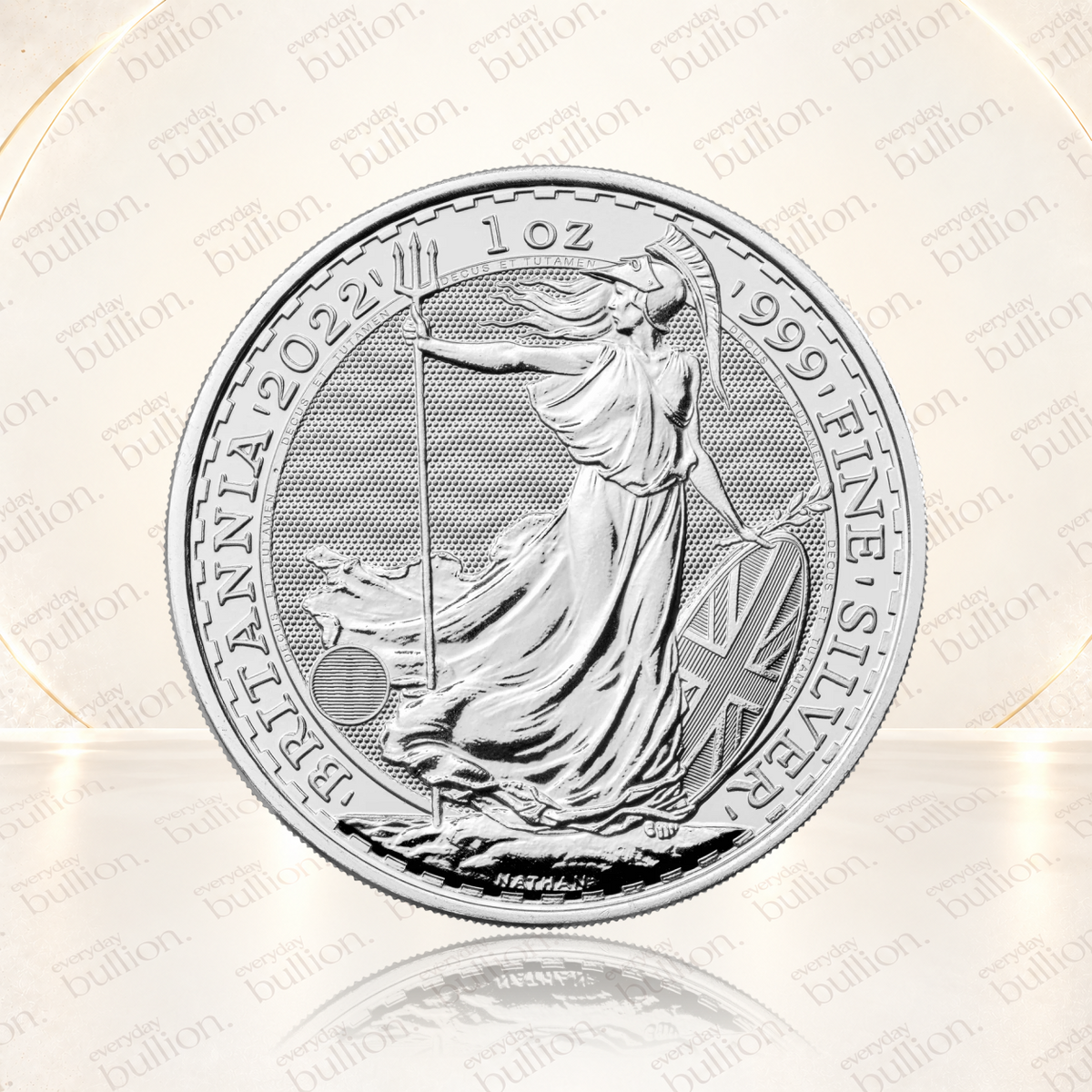 2022 Britannia 1oz .999 Silver Coin – United Kingdom – The Royal Mint