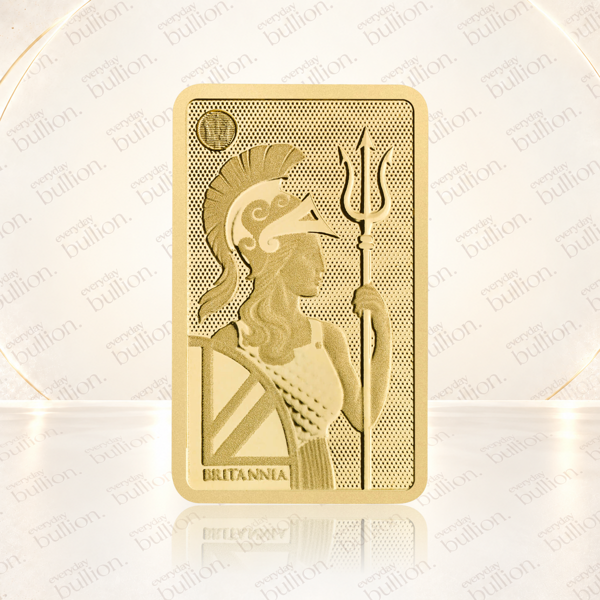 Britannia 1g .9999 Gold Minted Bar in Ultra Secure CertiCard - United Kingdom - The Royal Mint