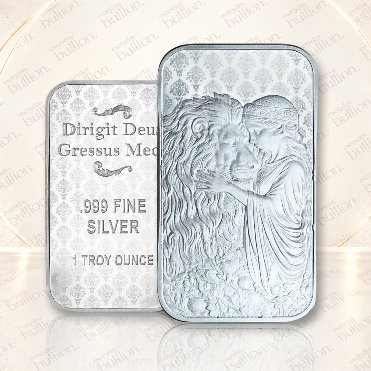 Una and the Lion 2024 1oz .9999 Silver Bar in Sealed OMP - UK - The Royal Mint