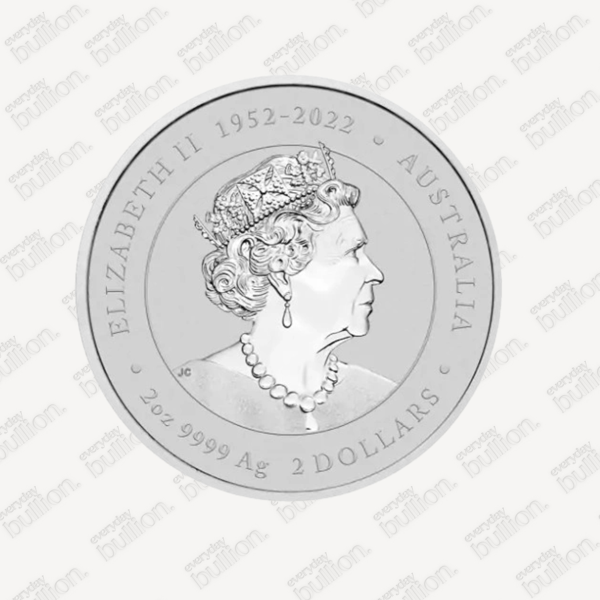 2024 Year of the Dragon Silver Coin 2oz Perth Mint Australian Lunar Series