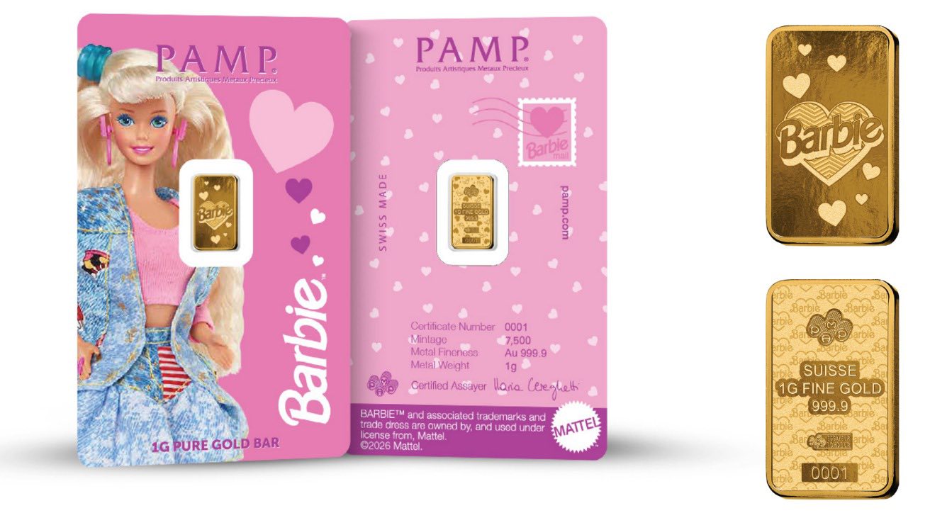 PAMP 1g - Barbie Valentines