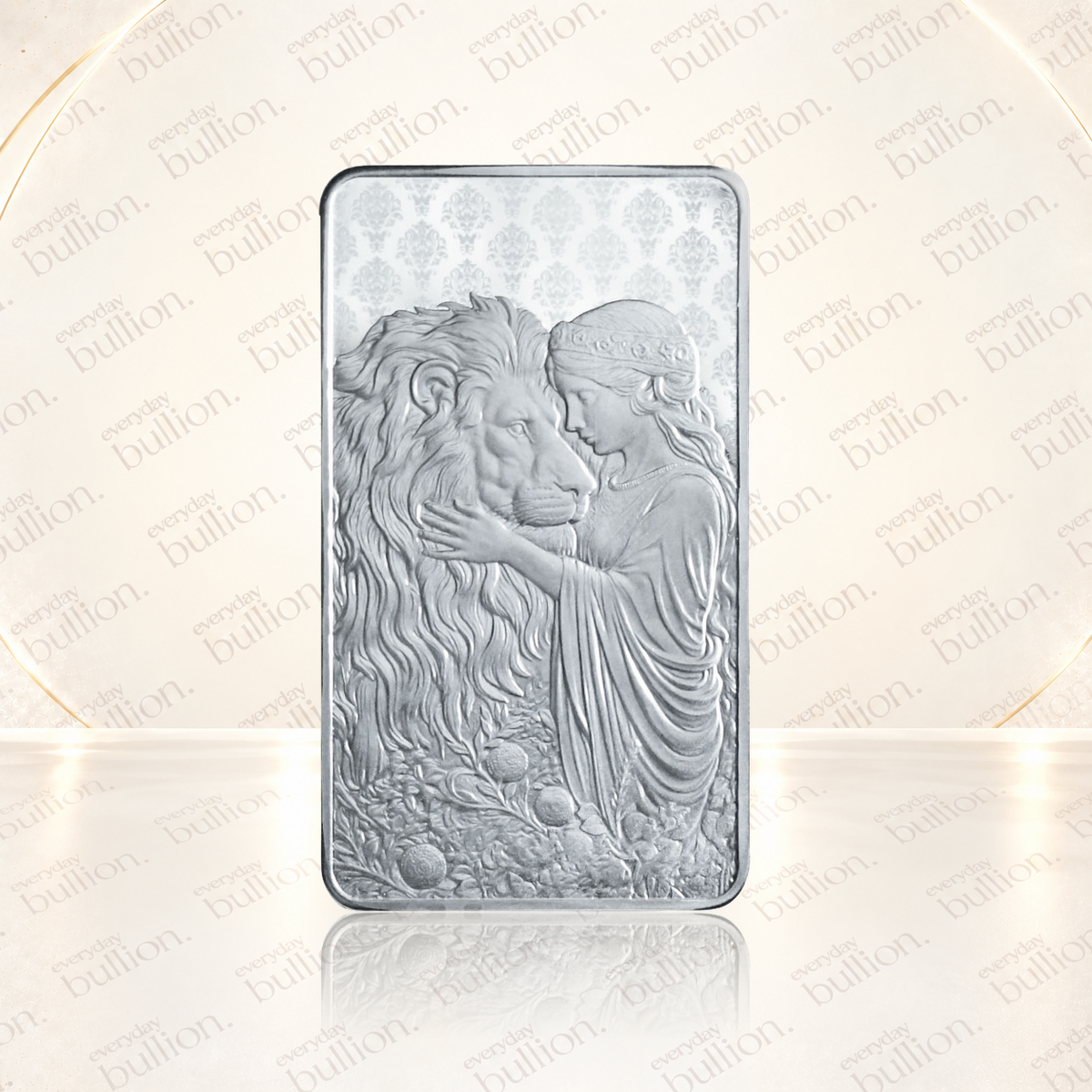 2024 Una & the Lion 10oz .999 Silver Minted Bar in Protective Packaging – United States – Sunshine Minting