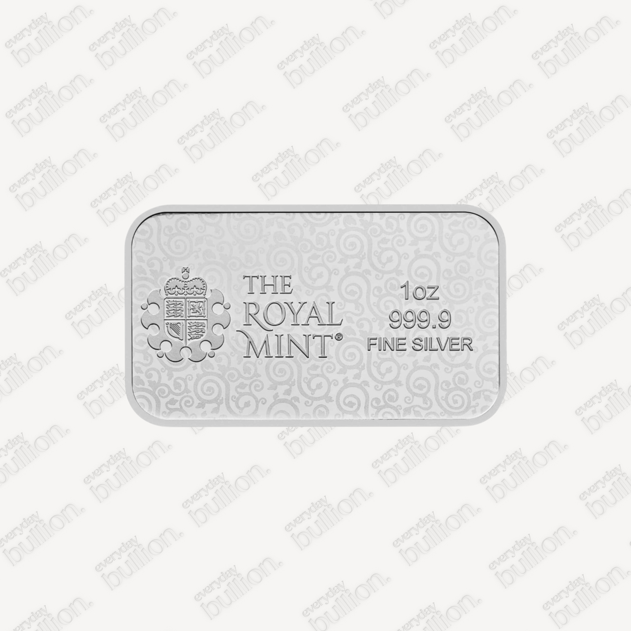 1oz Silver Bar Una and the Lion Minted