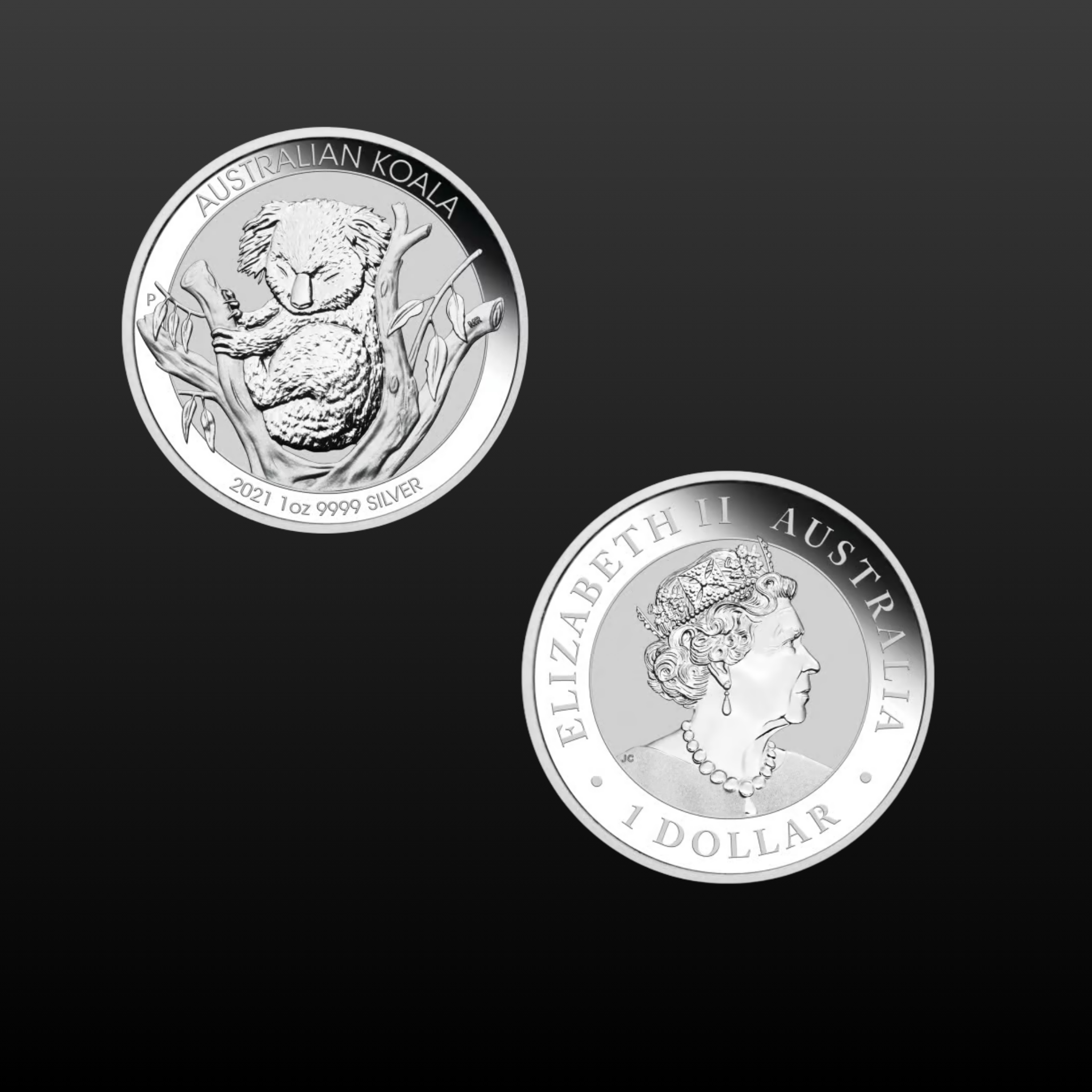 1 oz 2021 Australian Koala Silver Coin | Perth Mint