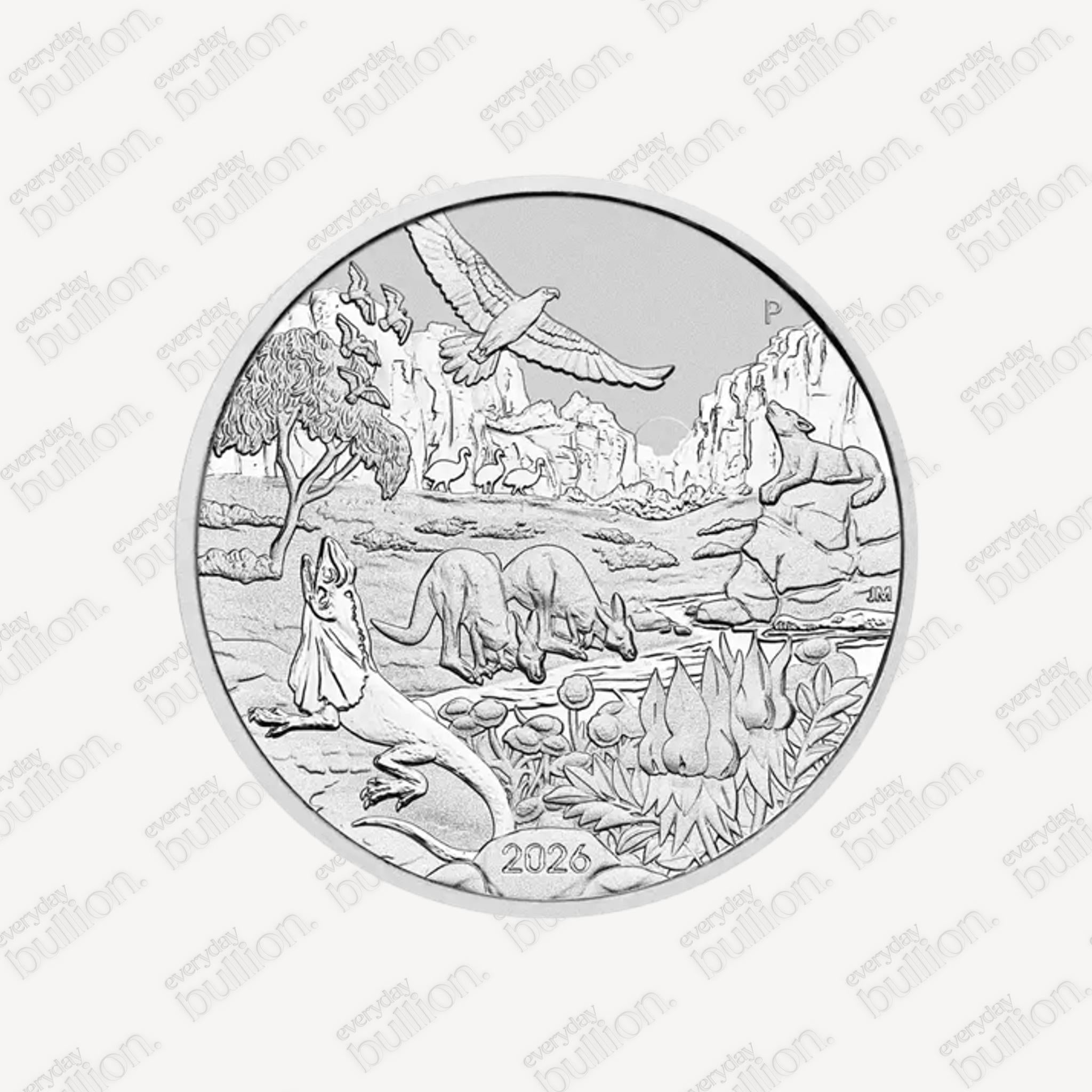 2026 Australian Wonders of Australia: The Outback 1oz Silver Coin