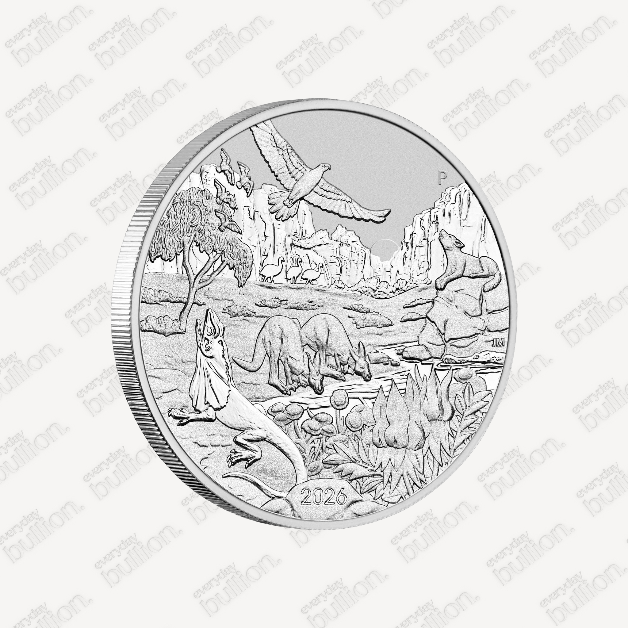 1oz Silver 2026 Wonders of Australia - The Outback - Coin in capsule