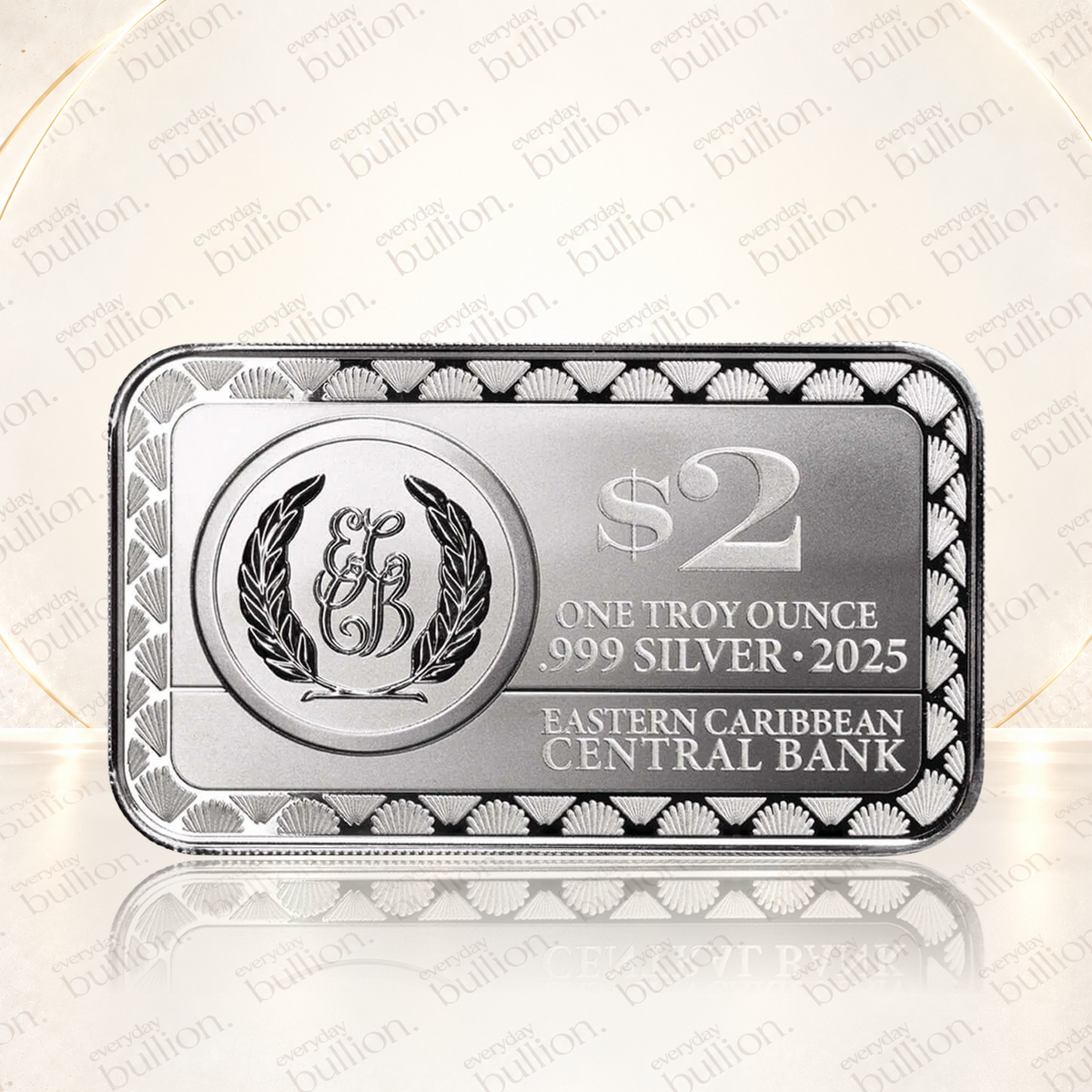 2025 St. Lucia EC8 Caribbean Reef Octopus 1oz Silver Colourised Coin Bar – Scottsdale Mint