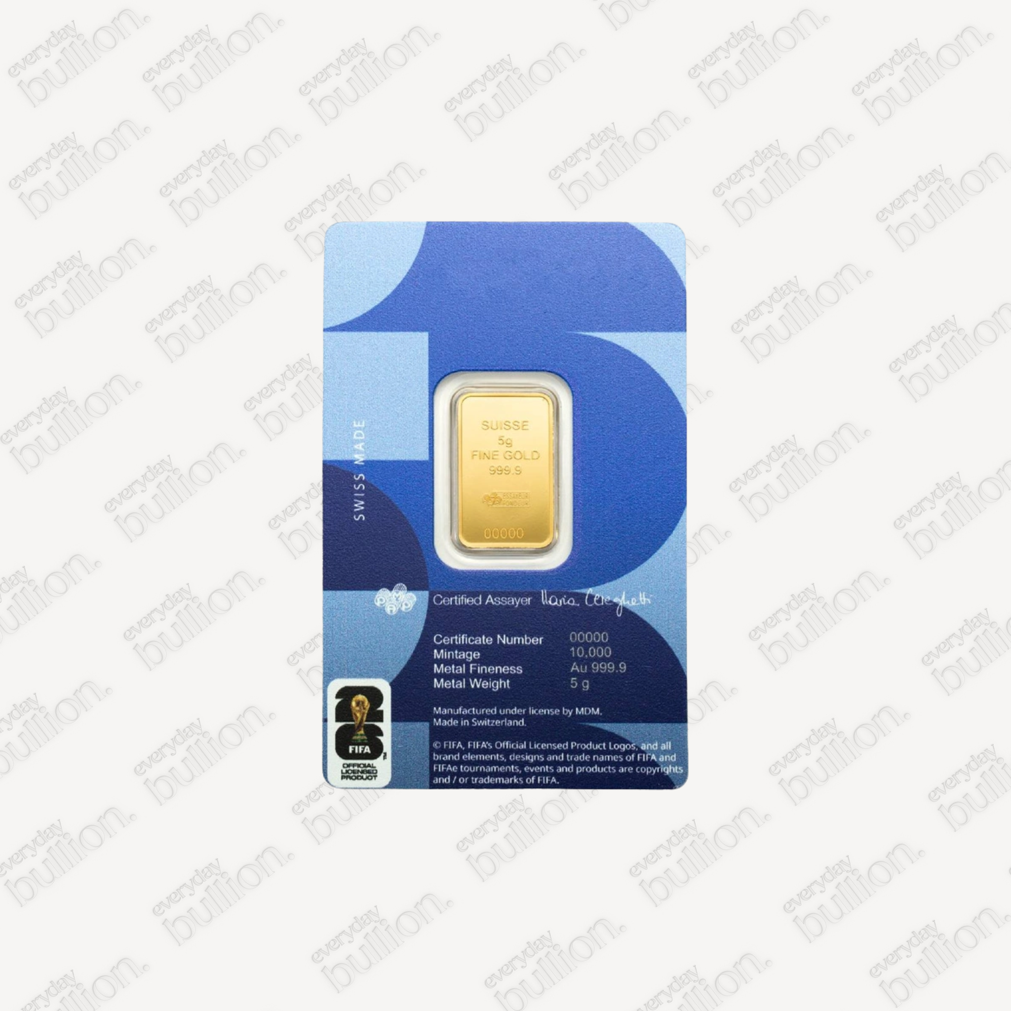 FIFA World Cup Gold Bar 5g