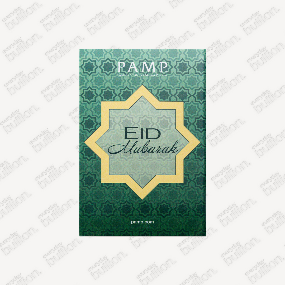 Eid Mubarak 1oz .9999 Fine Silver Bar in TEP – PAMP Suisse