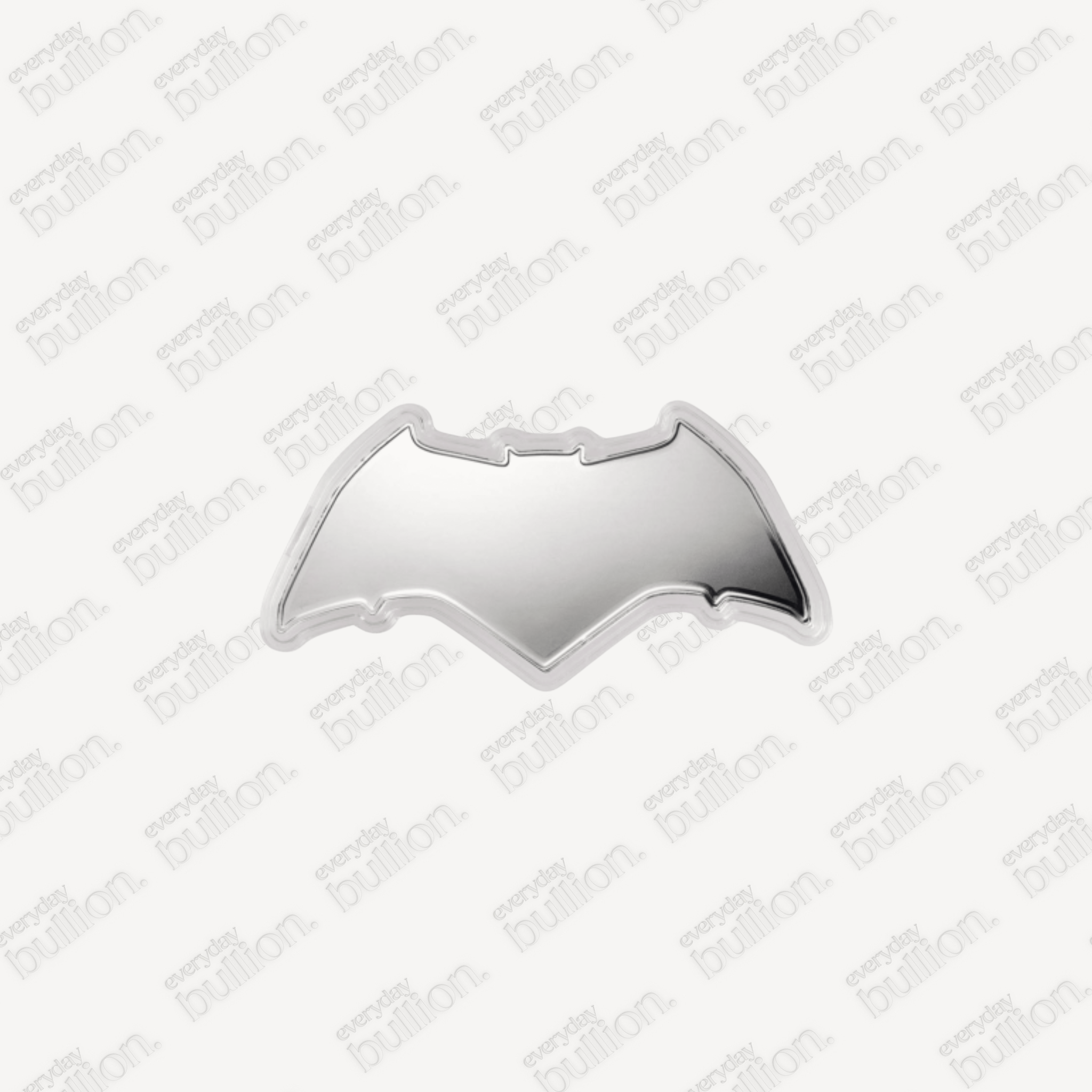 1 oz Batman Batarang Pure Silver BU Coin in Capsule Samoa