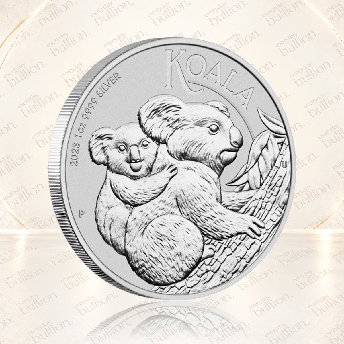 2023 Australian Koala 1oz .9999 Fine Silver Bullion Coin in Capsule – Australia – The Perth Mint