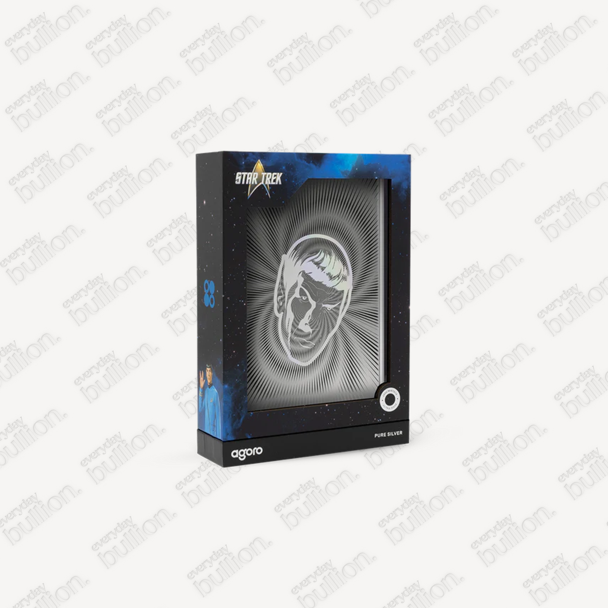 Star Trek - Spock 5 g Silver Collectible Foil