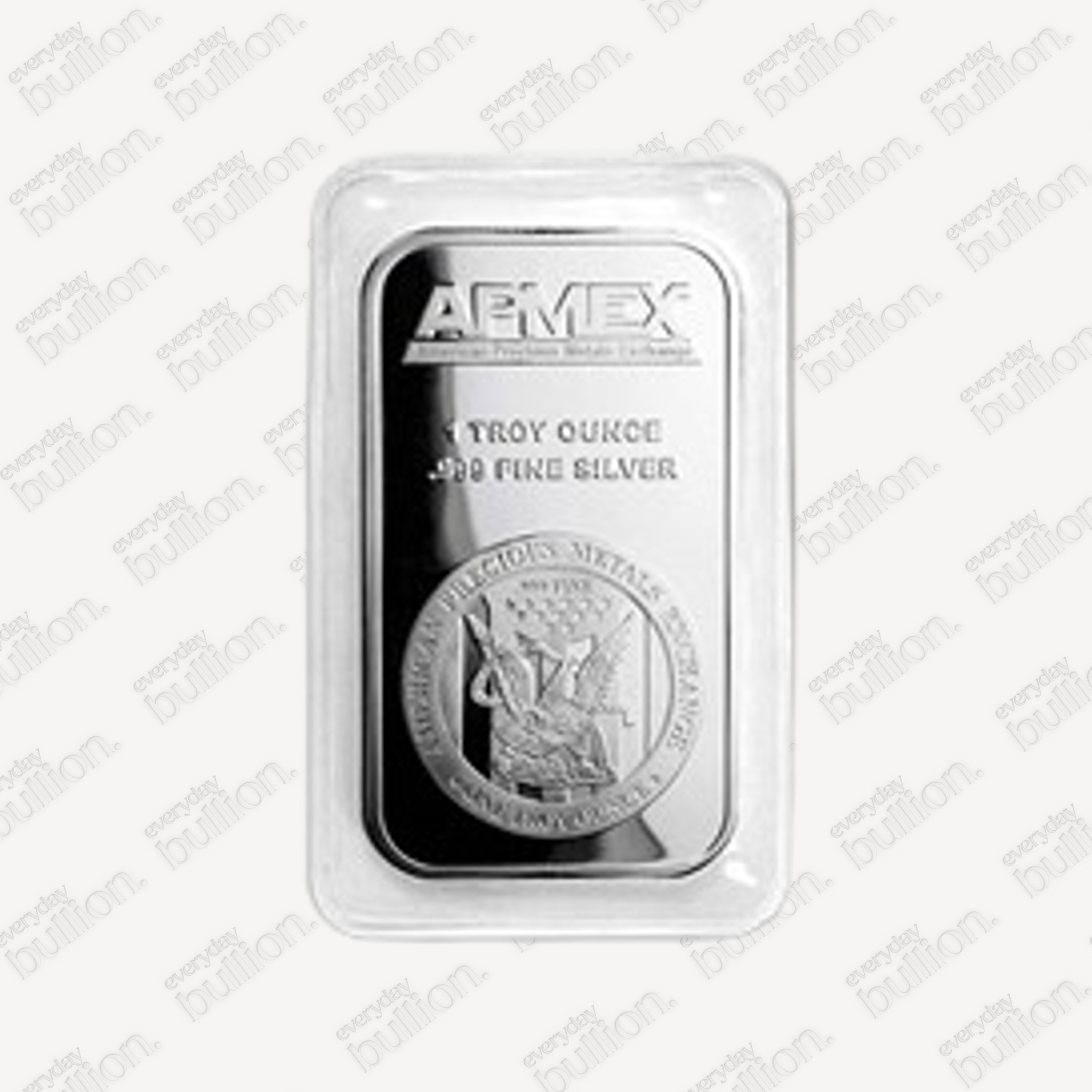 1oz Silver Apmex Bar