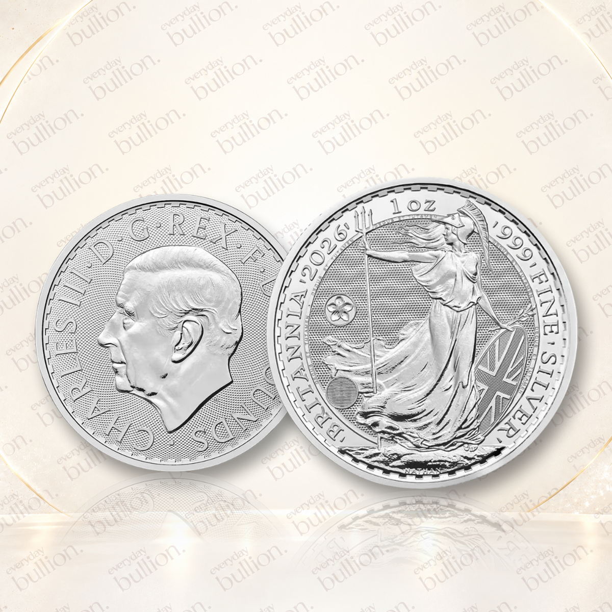 Britannia Japan Cherry Blossom Privy 2026 1oz .999 Fine Silver BU Coin – The Royal Mint