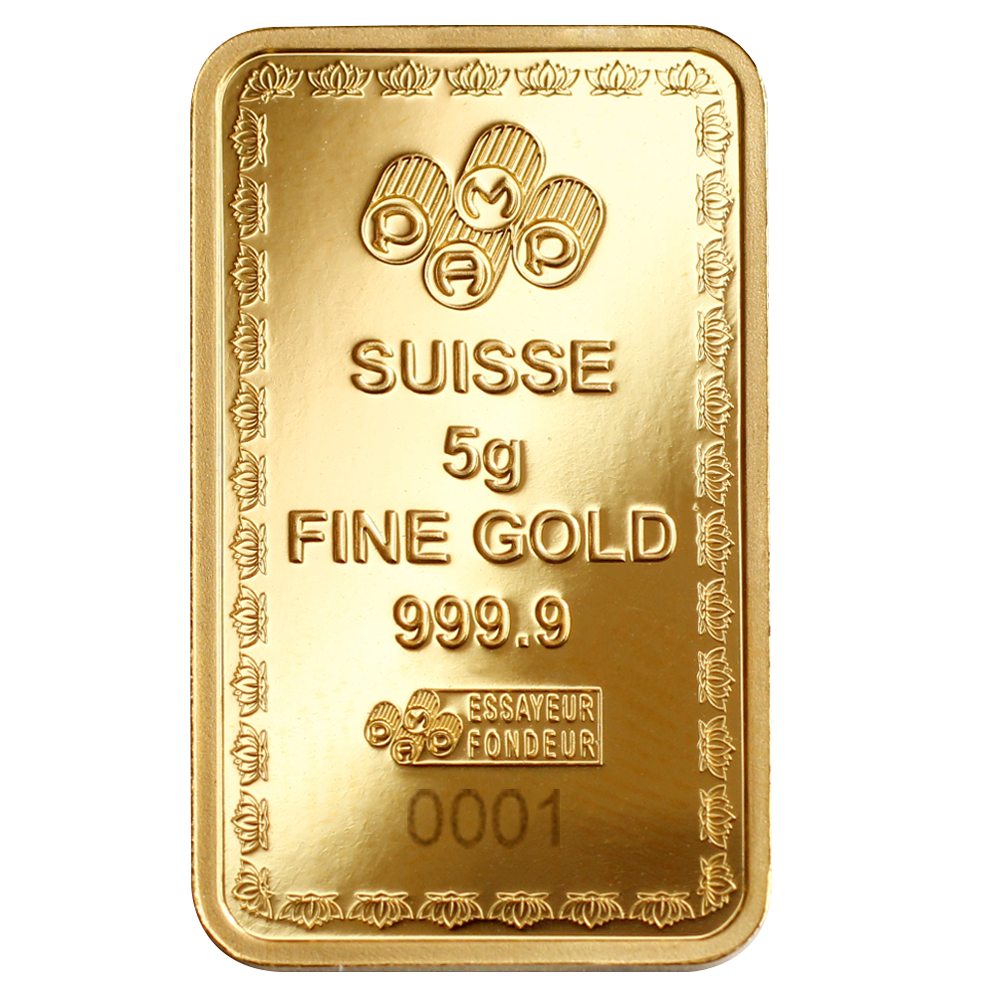 PAMP - Diwali - Lakshmi 5g Pure Gold Bar 2022
