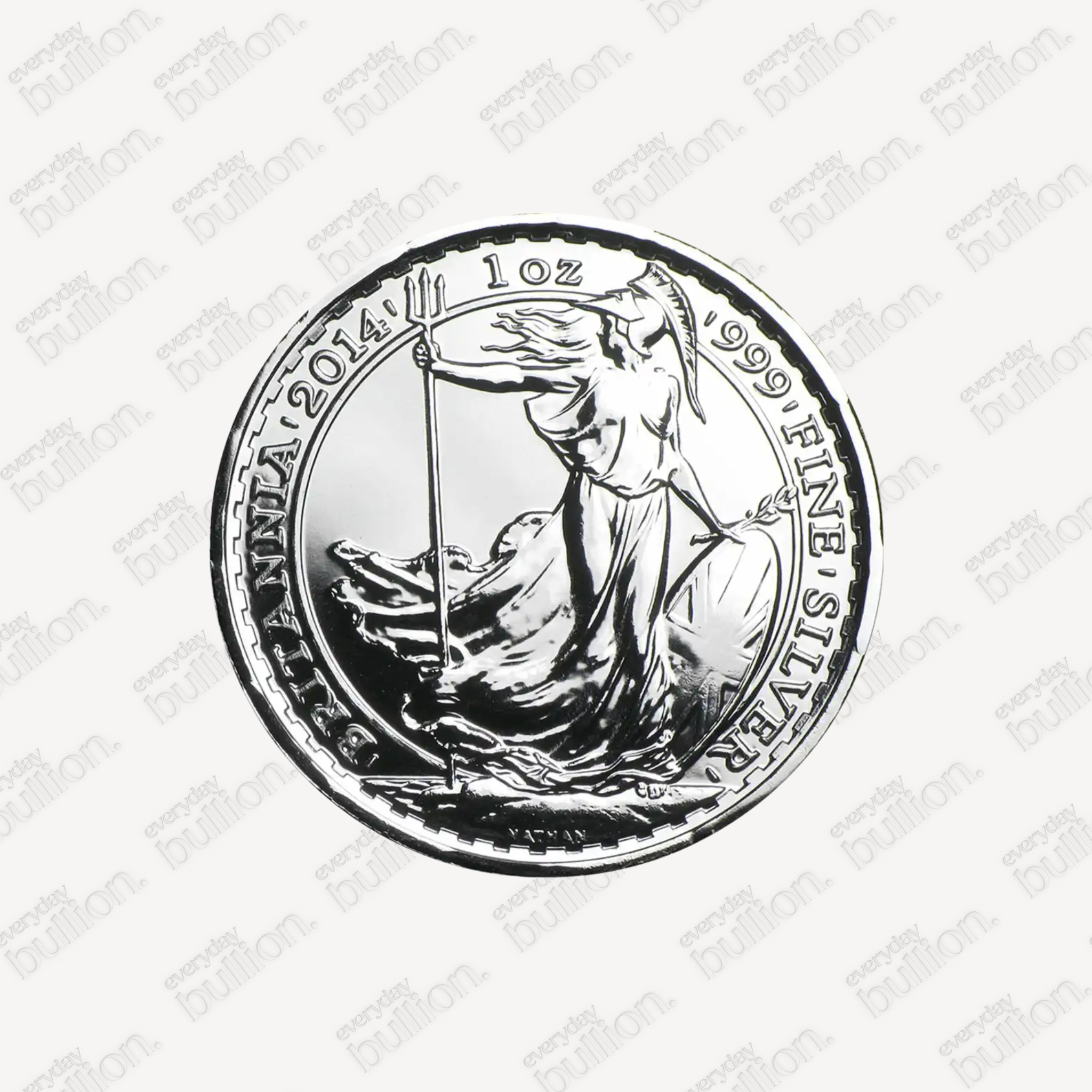 2014 UK Britannia Privy Horse 1oz Silver Coin