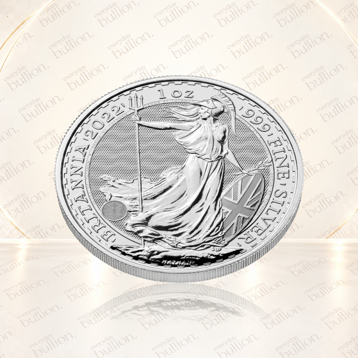 2022 Britannia 1oz .999 Silver Coin – United Kingdom – The Royal Mint
