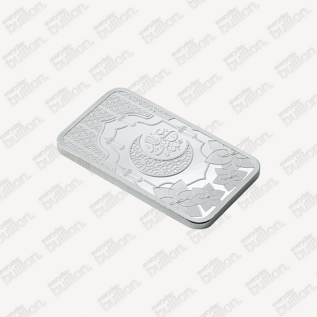 Eid Mubarak 1oz .9999 Fine Silver Bar in TEP – PAMP Suisse
