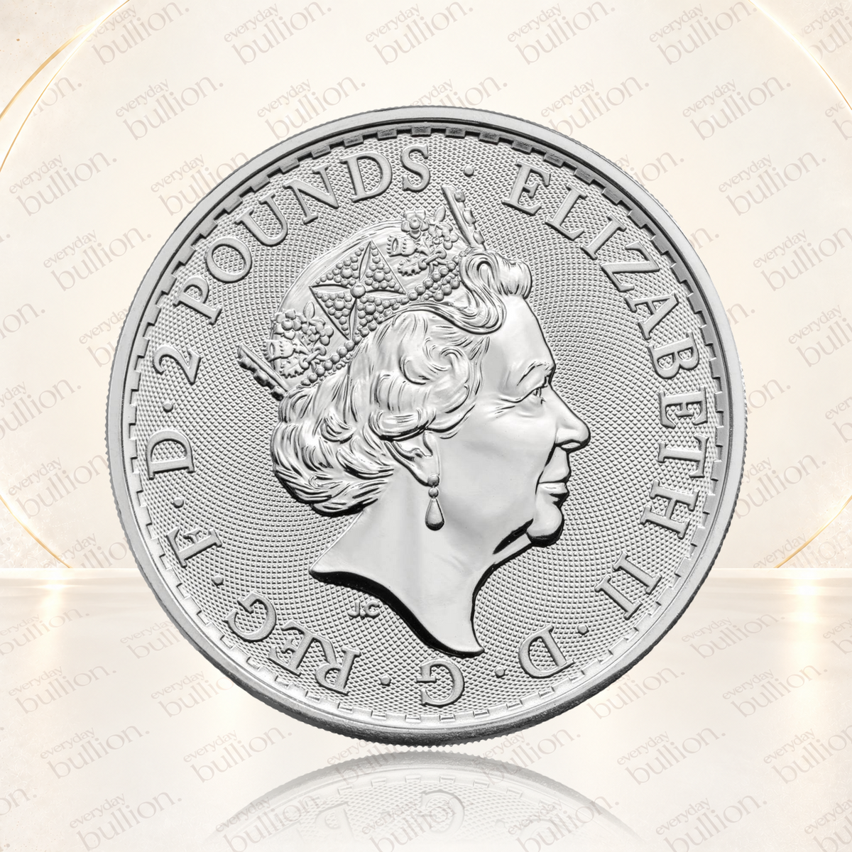 2021 Britannia 1oz .999 Silver Bullion Coin in Flip – United Kingdom – The Royal Mint