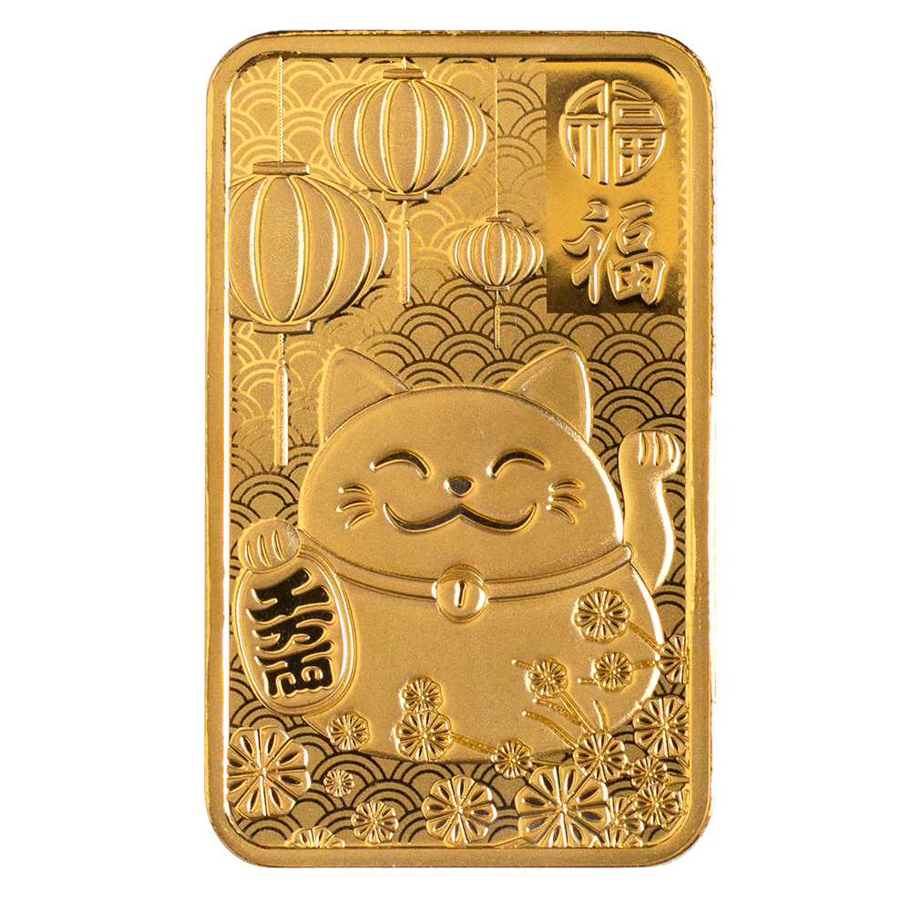 PAMP - Good Luck 5g Pure Gold Bar