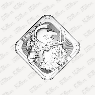 1oz Silver RCM Britannia/Liberty Bar