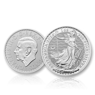 Britannia Japan Cherry Blossom Privy 2026 1oz .999 Fine Silver BU Coin – The Royal Mint