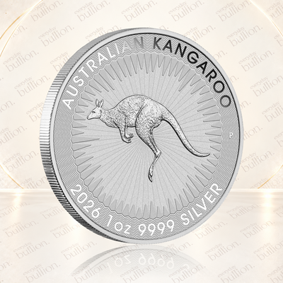 2026 Australian Kangaroo 1oz .9999 Silver Coin - Australia - The Perth Mint