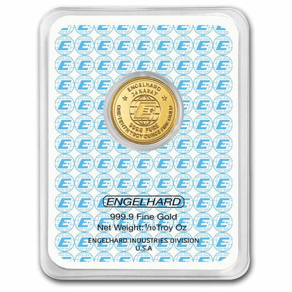 1/10 oz Gold Round - 2025 Revived Engelhard Prospector (in TEP)