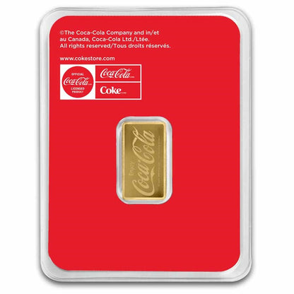 PAMP - 1/2 gram Gold Bar in TEP - Coca-Cola®