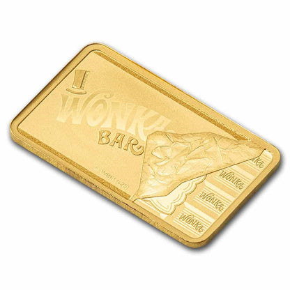 PAMP - 1 gram Gold Bar - PAMP Willy Wonka Bar (PRE ORDER EST LATE DECEMBER)