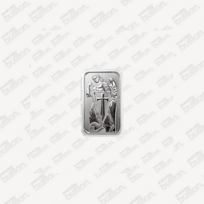 1 oz Silver Bar Archangel Michael– .999 Fine Silver