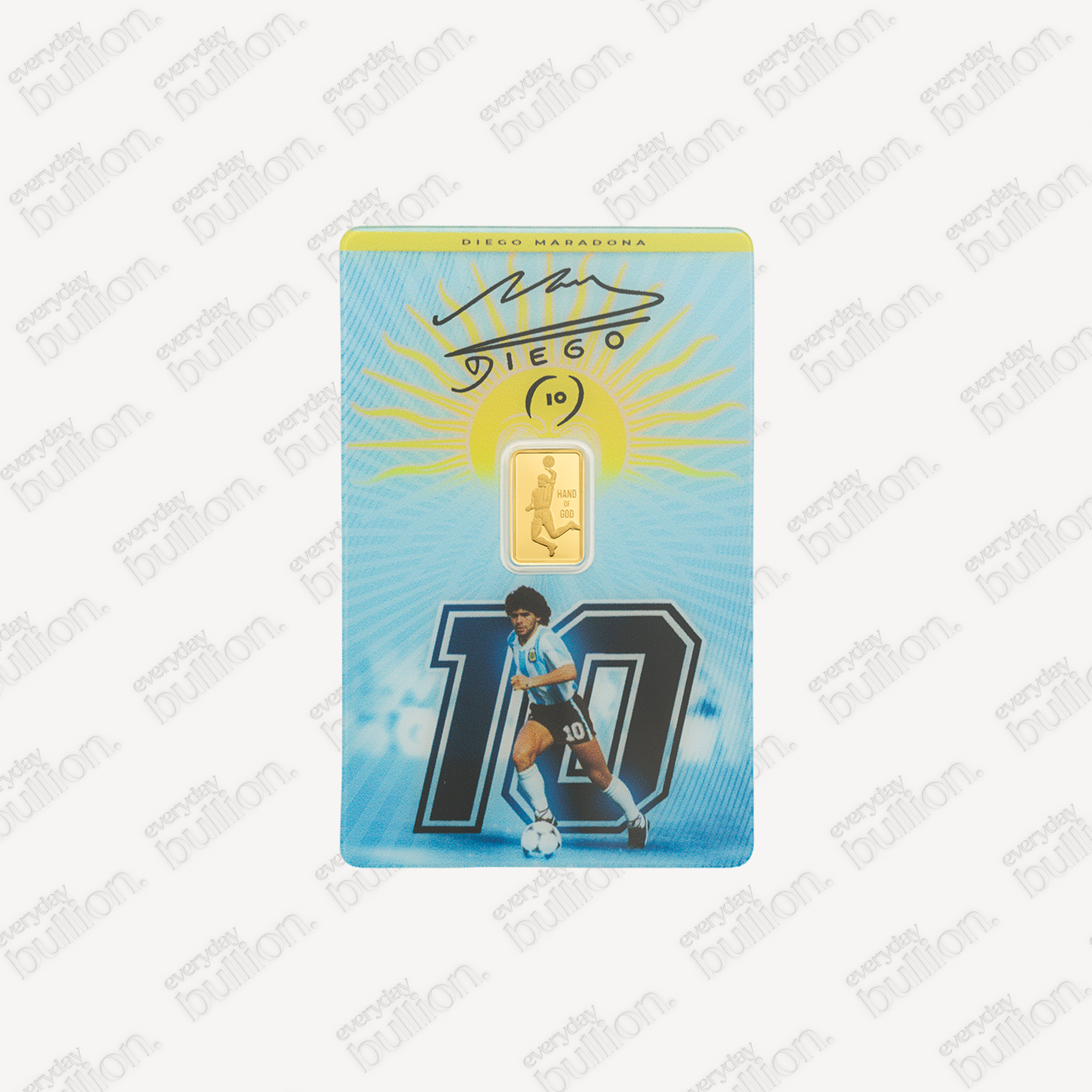 PAMP 1g Maradona Gold Bar