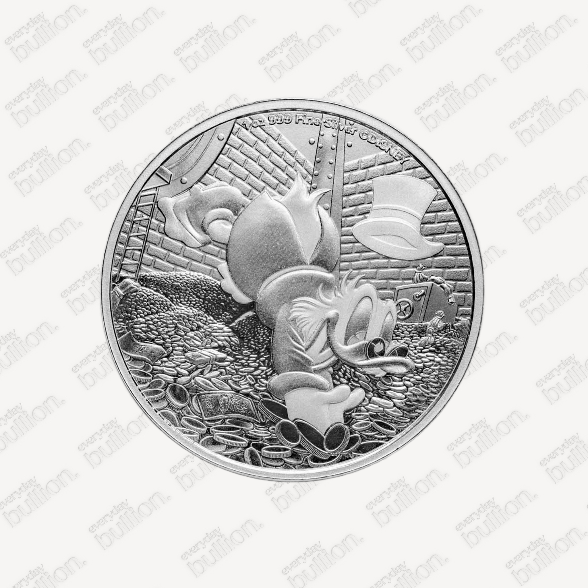 1oz Scrooge McDuck Silver $2 Coin