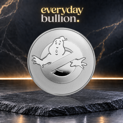 Ghostbusters™ No Ghost Logo 2024 1oz .999 Fine Silver BU Coin in Capsule – New Zealand Mint
