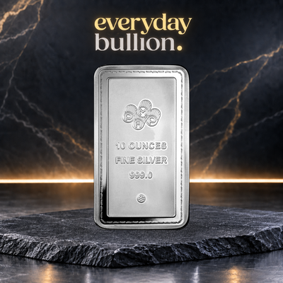 Lady of Liberty 10oz .999 Fine Silver Minted Bar in Seal – PAMP