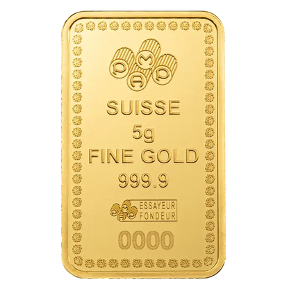 PAMP - 5g Pure Gold Bar - Diwali Lakshmi & Rangoli art 2025