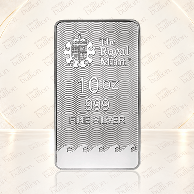 Britannia 10oz .999 Silver Minted Bar – United Kingdom – The Royal Mint