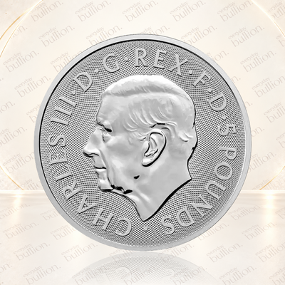 2026 Royal Tudor Beasts Seymour Panther £5 2oz .9999 Silver BU Coin in Capsule – United Kingdom – The Royal Mint