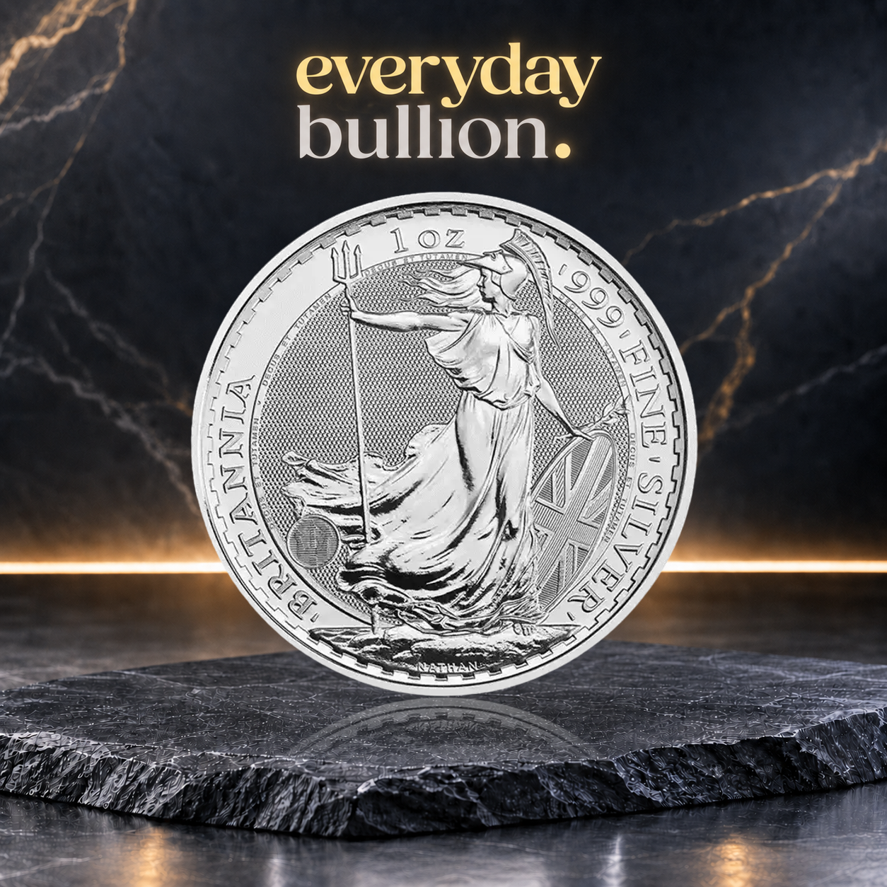 Britannia Mixed Years 1oz .999 Fine Silver Bullion Coin – The Royal Mint