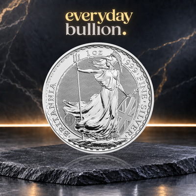 Britannia Mixed Years 1oz .999 Fine Silver Bullion Coin – The Royal Mint
